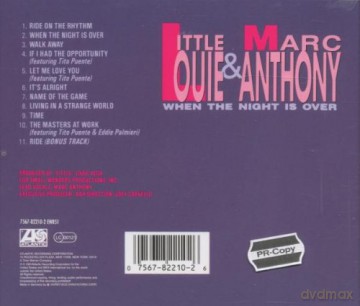 Movie: When the Night Is Over [CD]