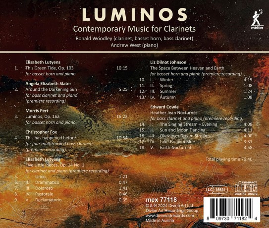 Woodley,Ronald/West,Andrew - Luminos [CD]