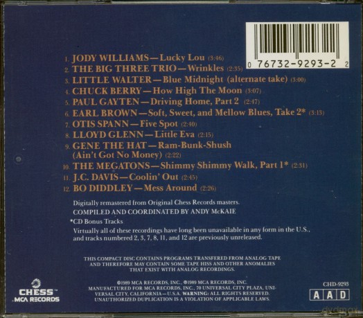 Wrinles-Classic And Rare Chess Instrumentals [CD]