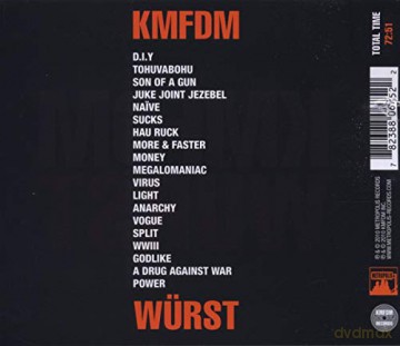 Kmfdm: Wurst [CD]