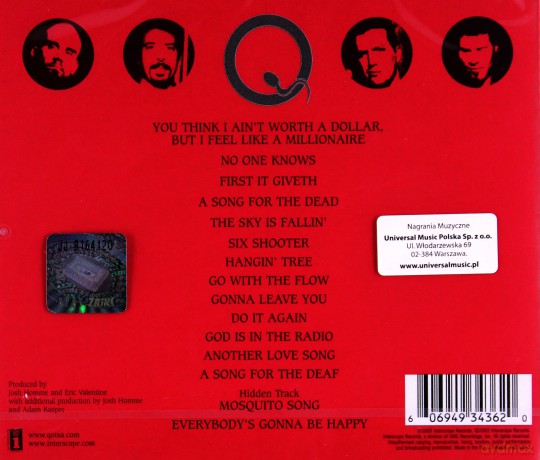Queens Of The Stone Age: Songs For The Deaf [CD]