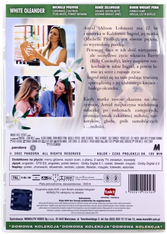 Biały Oleander [DVD]