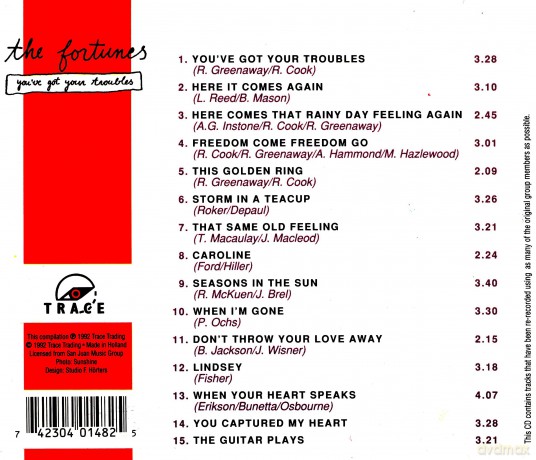 Fortunes: You'Ve Gotyour Troubles [CD]