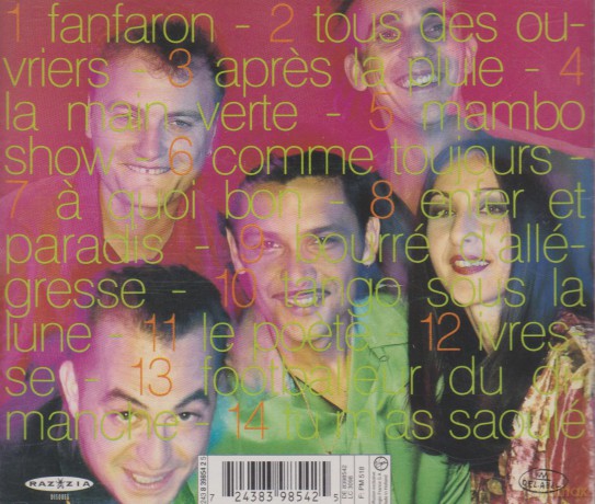 Les Negresses Vertes: Zig-Zague [CD]