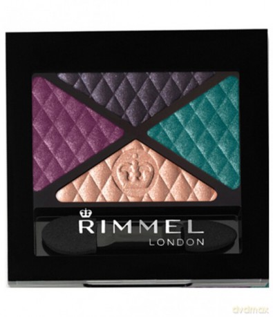 Rimmel Glam Eyes Quad Eye Shadow Cienie Do Powiek 4,2 G - Bold Behaviour 014 [KOSMETYKI]