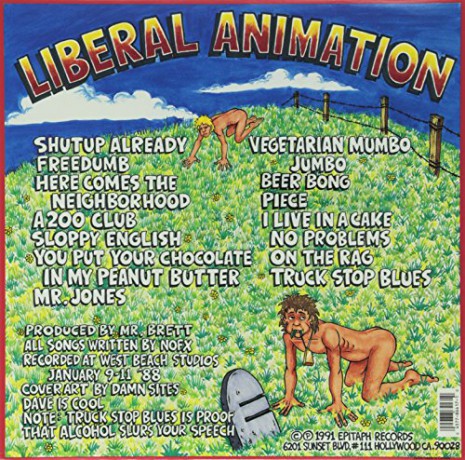 Nofx: Liberal Animation (US Version) [Winyl]
