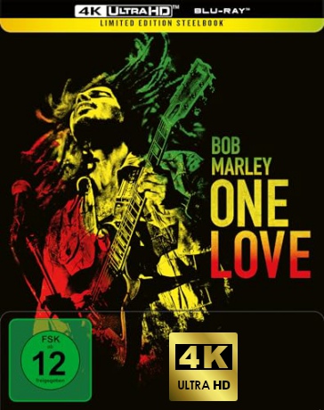 Bob Marley: One Love (steelbook) [Blu-Ray 4K]+[Blu-Ray]
