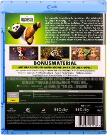 Kung Fu Panda 4 [Blu-Ray]
