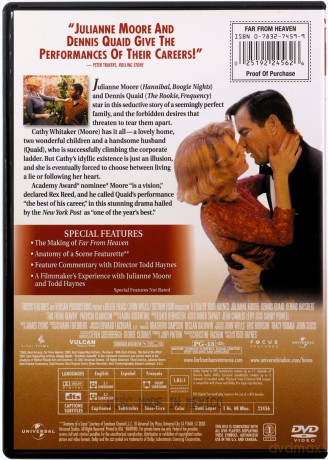 Far From Heaven (Daleko od nieba) [DVD]