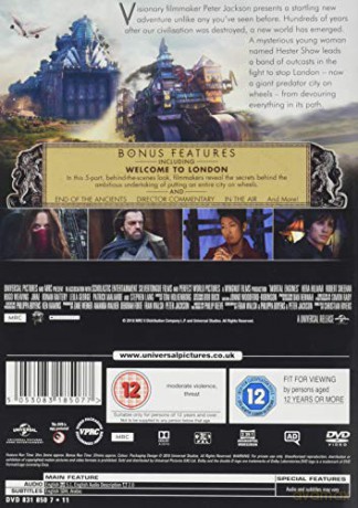 Mortal Engines (Zabójcze maszyny) [DVD]