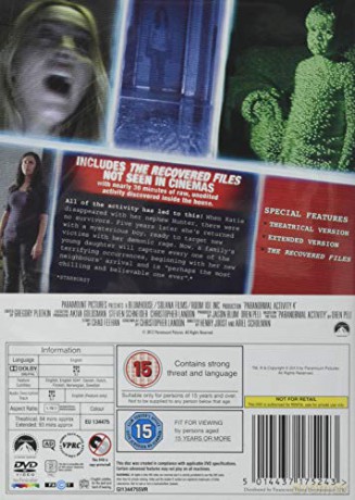 Paranormal Activity 4 Extended Edition [DVD]