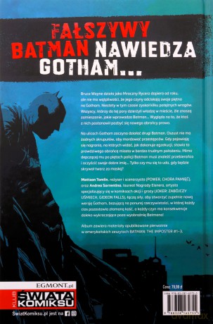 Batman Imposter. DC Black Label - Mattson Tomlin,Andrea Sorrentino [KOMIKS]