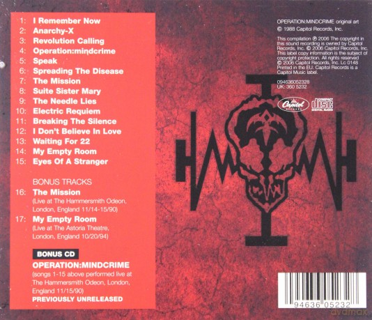 Queensryche: Operation: Mindcrime [2CD]
