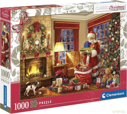 CLEMENTONI 1000 el. Classic Christmas Collection 81497 [PUZZLE]