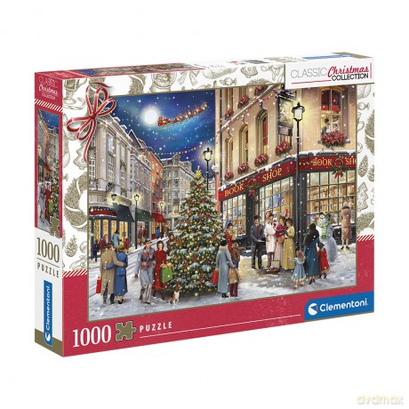 CLEMENTONI 1000 el. Classic Christmas Collection 81498 [PUZZLE]