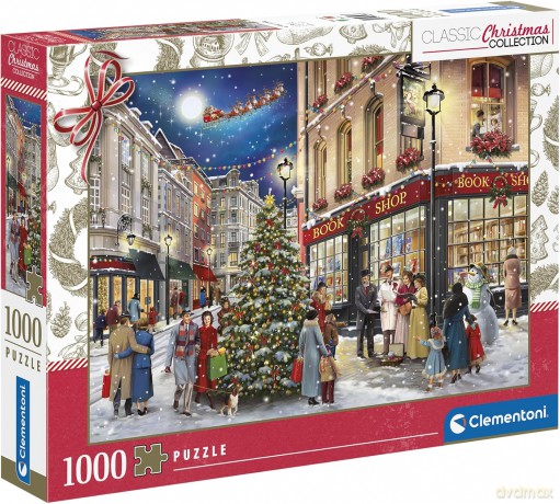CLEMENTONI 1000 el. Classic Christmas Collection 81498 [PUZZLE]