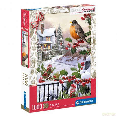 CLEMENTONI 1000 el. Classic Christmas Collection 81501 [PUZZLE]