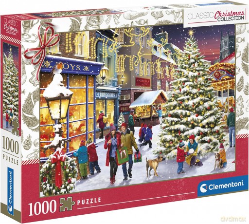 CLEMENTONI 1000 el. Classic Christmas Collection 81503 [PUZZLE]