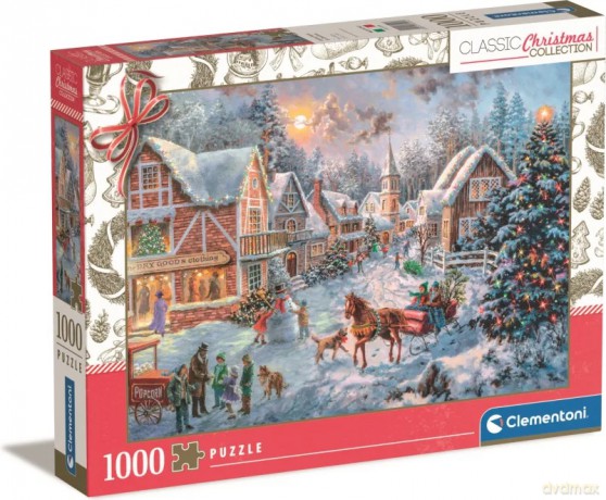 CLEMENTONI 1000 el. Classic Christmas Collection 81504 [PUZZLE]