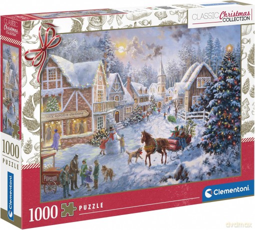CLEMENTONI 1000 el. Classic Christmas Collection 81504 [PUZZLE]