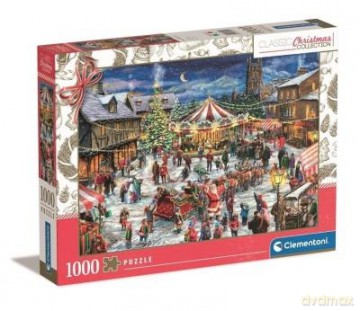 CLEMENTONI 1000 el. Classic Christmas Collection 81505 [PUZZLE]