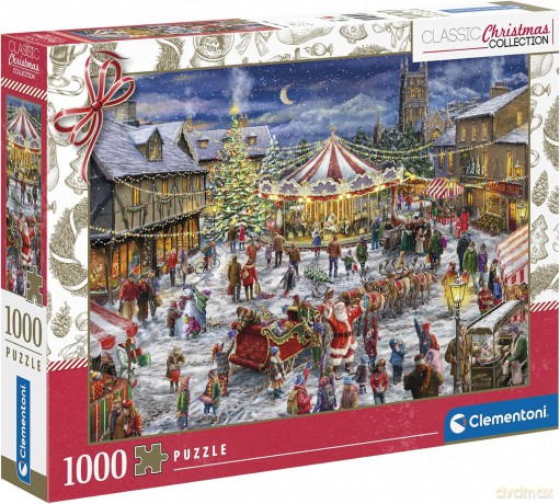 CLEMENTONI 1000 el. Classic Christmas Collection 81505 [PUZZLE]