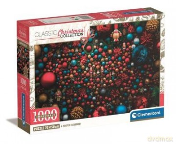CLEMENTONI 1000 el. Compact Impossible Christmas Collection 39926 [PUZZLE]