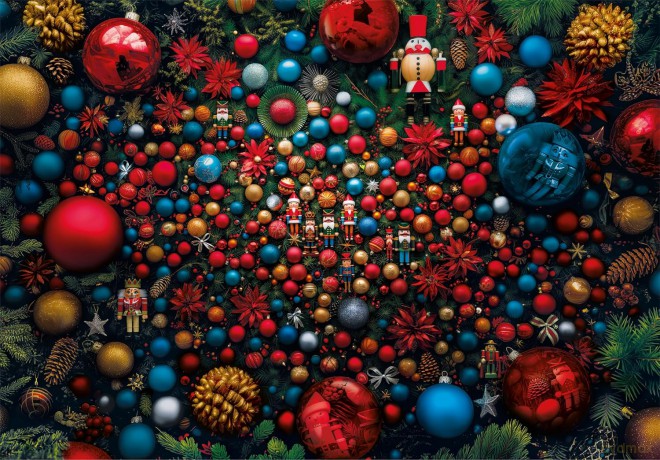 CLEMENTONI 1000 el. Compact Impossible Christmas Collection 39926 [PUZZLE]