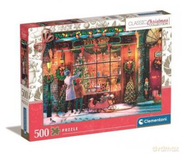 CLEMENTONI 500 el. Classic Christmas Collection 81496 [PUZZLE]