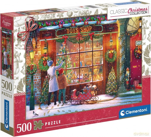 CLEMENTONI 500 el. Classic Christmas Collection 81496 [PUZZLE]