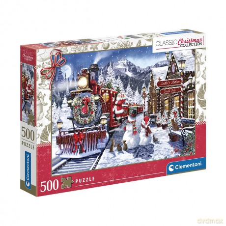 CLEMENTONI 500 el. Classic Christmas Collection 81502 [PUZZLE]