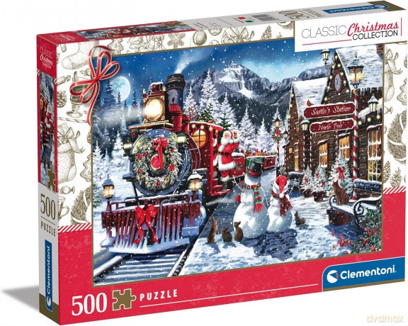 CLEMENTONI 500 el. Classic Christmas Collection 81502 [PUZZLE]