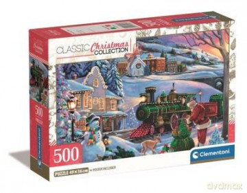 CLEMENTONI 500 el. Compact Christmas Collection 35566 [PUZZLE]