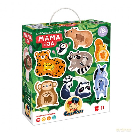 CZUCZU Pierwsze puzzle Mama i ja [PUZZLE]