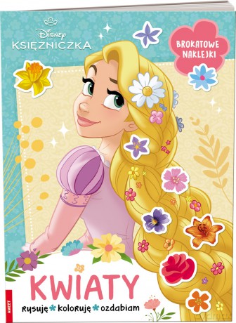 Disney Księżniczka Kwiaty KWI-9101 - Opracowanie zbiorowe [KSIĄŻKA]