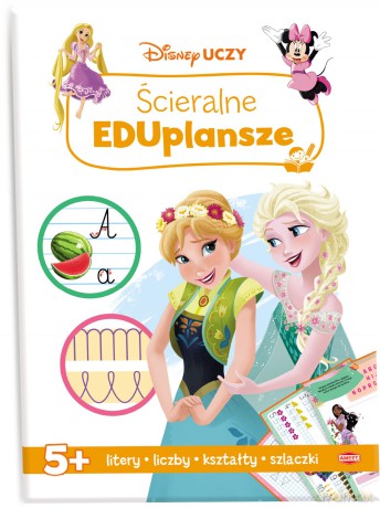 Disney Uczy Ścieralne EDUplansze UMA-9302 - Opracowanie zbiorowe [KSIĄŻKA]