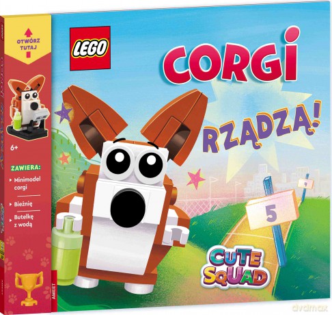LEGO Books Corgi rządzą! CAP-6601 - Opracowanie zbiorowe [KSIĄŻKA]