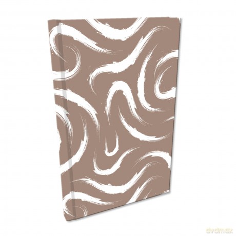 Notes A5 kratka Soft Touch Maziaje beż