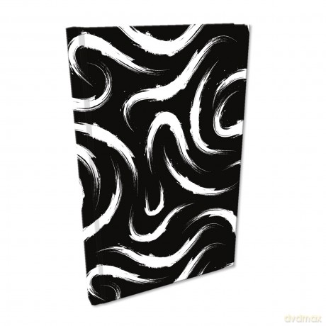 Notes A5 kratka Soft Touch Maziaje czarne