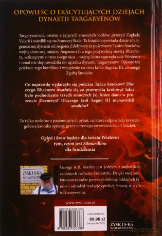 Ogień i krew. Pieśń Lodu i Ognia. Część 2 - George R.R. Martin [KSIĄŻKA]