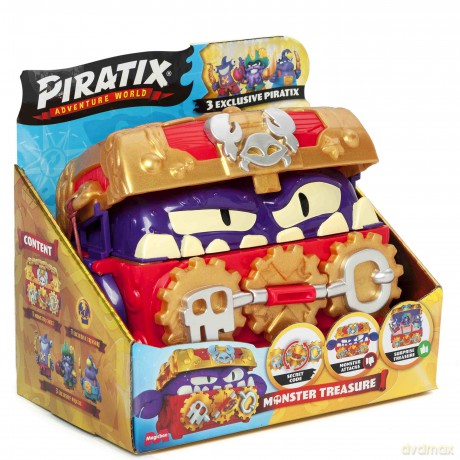 Piratix S Playset Monster Treasure [FIGURKA]