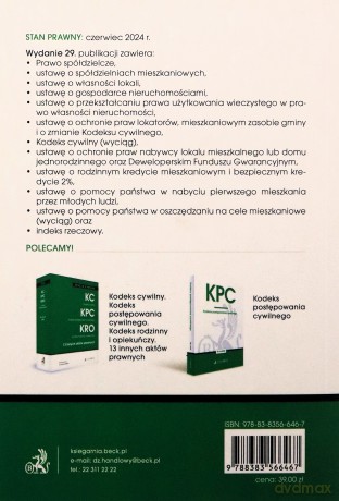 Prawo mieszkaniowe wyd. 29 - Opracowanie zbiorowe [KSIĄŻKA]
