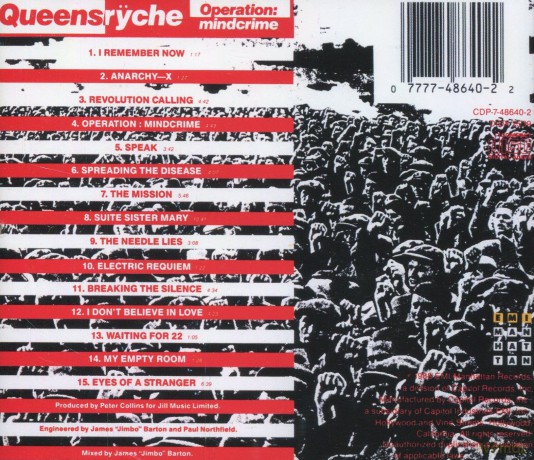 Queensryche: Operation: Mindcrime [CD]