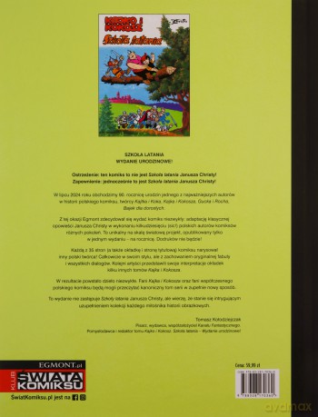 Szkoła latania. Kajko i Kokosz - Janusz Christa [KOMIKS]