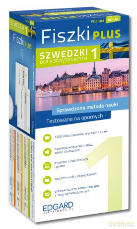 Szwedzki. Fiszki PLUS dla początkujących 1. Fiszki Plus - Filip Wisnander [KSIĄŻKA]