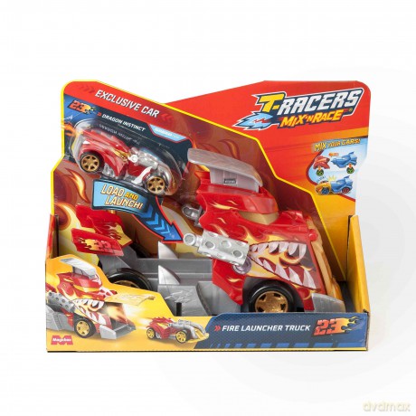 T-Racers S Playset Fire Launcher Truck