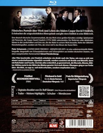 Boundaries of Time: Caspar David Friedrich [Blu-Ray]