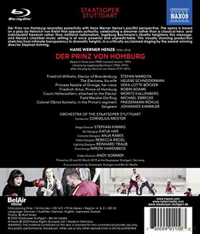 Hans Werner Henze: Der Prinz von Homburg [Blu-ray]