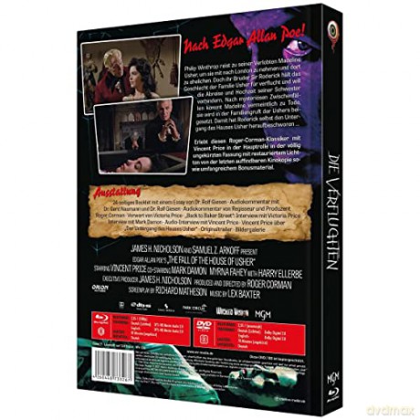 House of Usher (Dom Usherów) (mediabook) [Blu-ray]+[DVD]