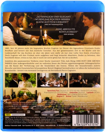 The Taste of Things (Bulion i inne namiętności) [Blu-Ray]